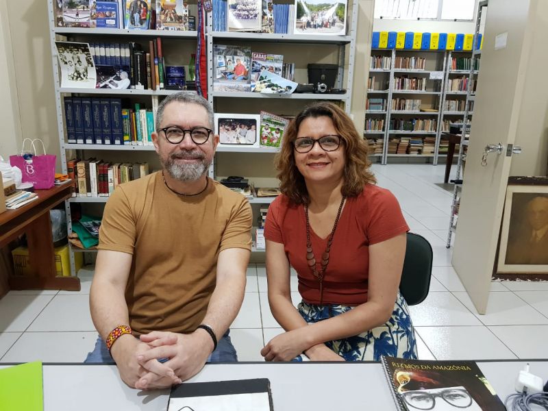 José Maria Bezerra e Joelma de Almeida Bezerra - Professores de música - EMUFPA